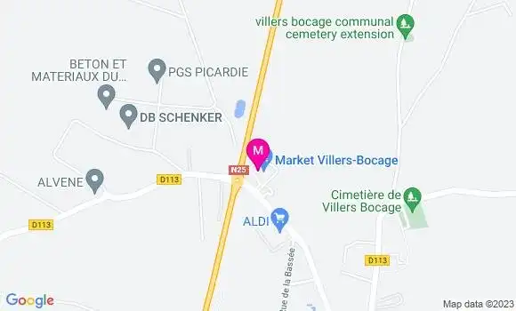 Localisation Carrefour Market