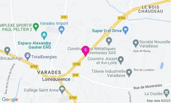 Localisation Garage Peu
