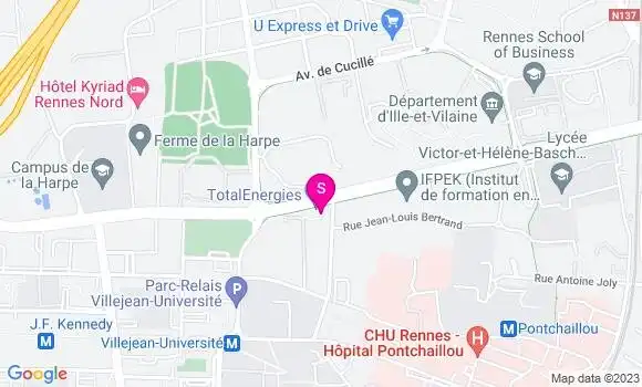 Localisation Relais Ile de France