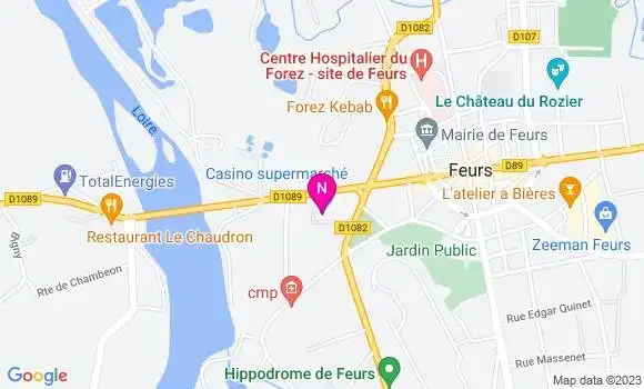 Localisation Supermarché Casino