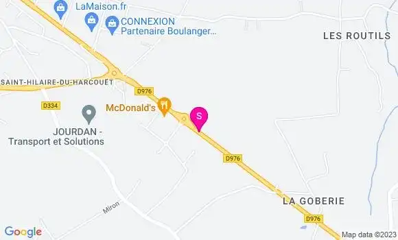 Localisation Station Leclerc