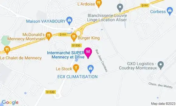 Localisation Intermarché Station