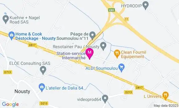 Localisation Station Intermarché