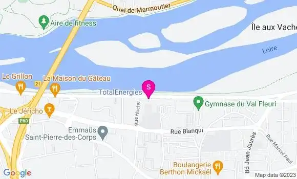 Localisation TotalEnergies