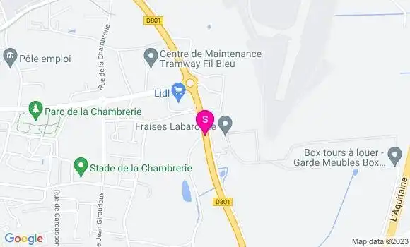 Localisation Access TotalEnergies