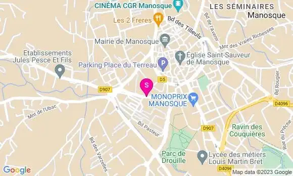 Localisation Etablissement Garcin