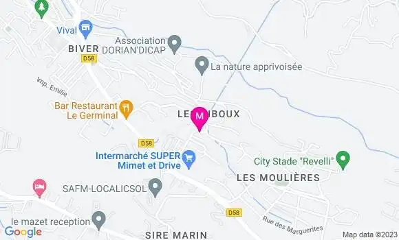 Localisation Intermarché Station