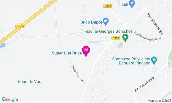 Localisation Super U