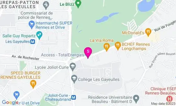 Localisation TotalEnergies