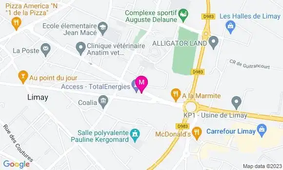 Localisation Access TotalEnergies