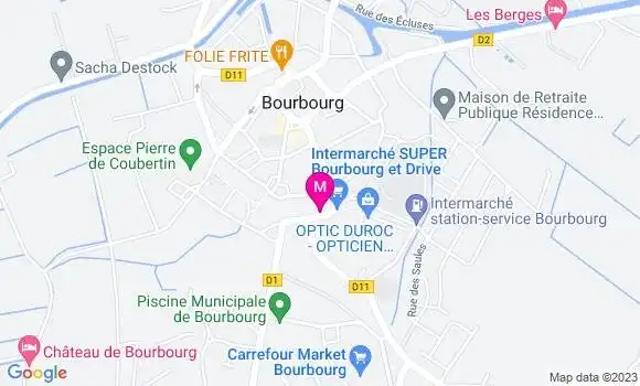 Localisation Intermarché Station