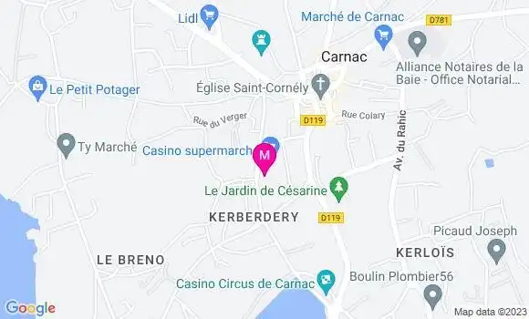 Localisation Carburant Casino