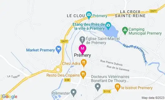Localisation Station Carrefour