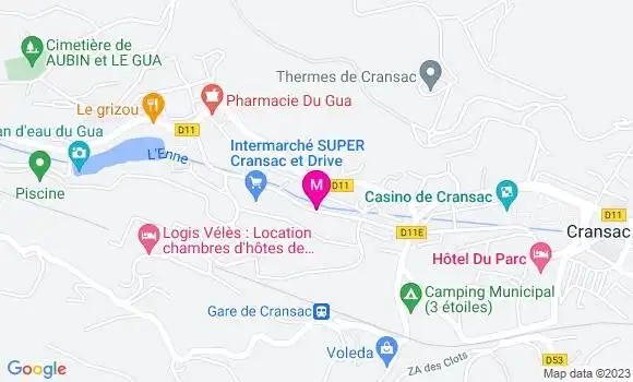 Localisation Intermarché Station