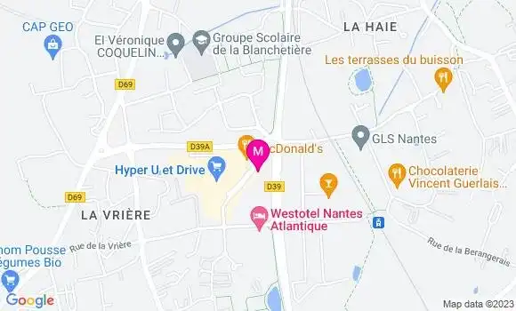 Localisation Station U