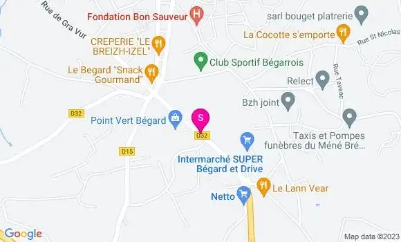 Localisation Intermarché Station