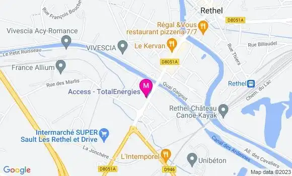 Localisation Access TotalEnergies