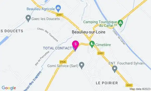 Localisation Garage Chambault