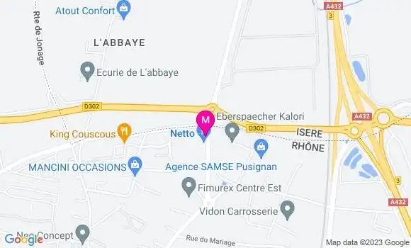 Localisation Netto