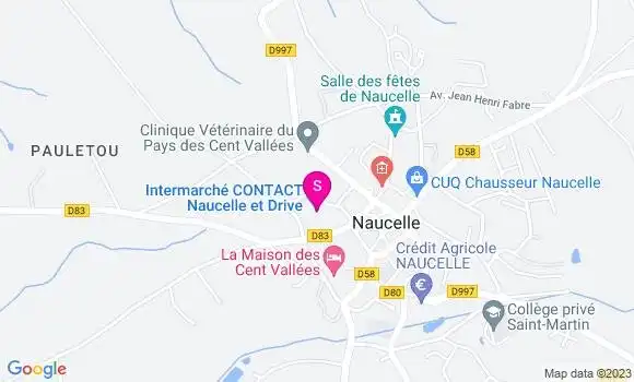 Localisation Intermarché Station