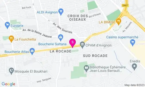 Localisation Relais Jean Althen