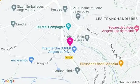 Localisation Intermarché Station