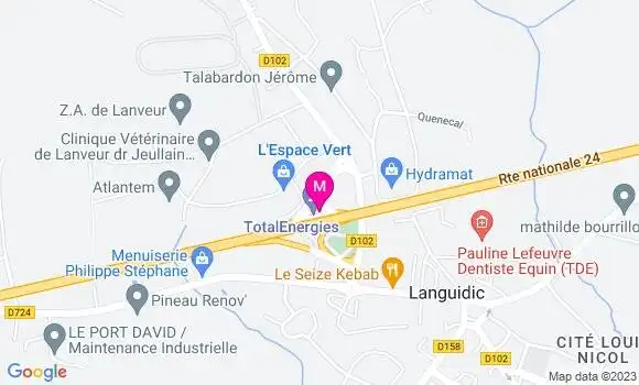 Localisation Relais de Languidic
