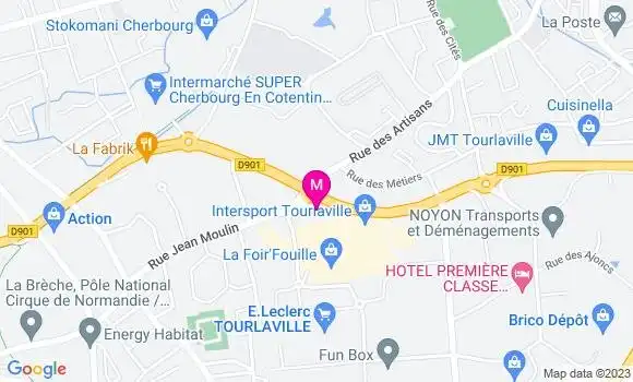 Localisation Station Leclerc