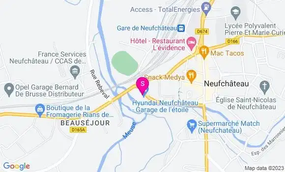Localisation Garage de l