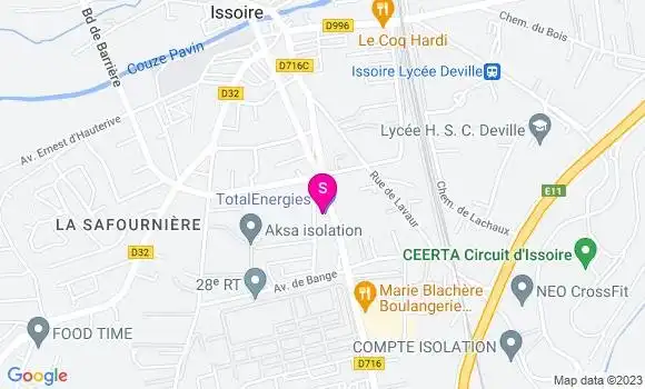Localisation TotalEnergies