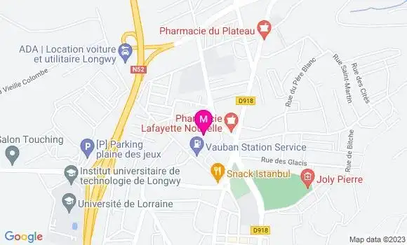 Localisation Supermarché Match