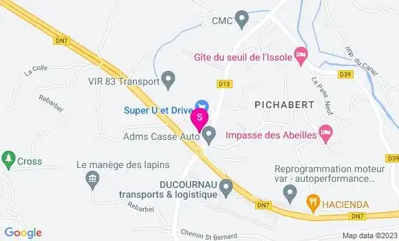 Localisation Station U