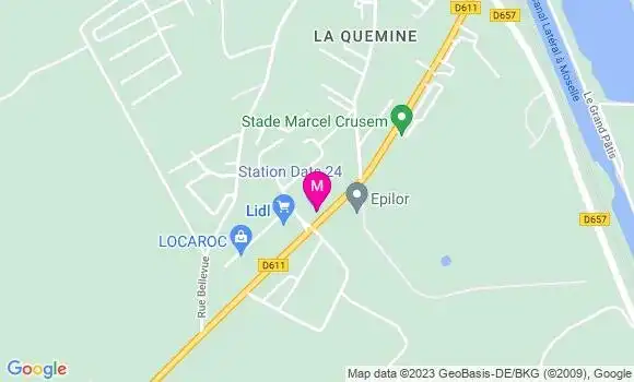 Localisation Station Dats 24