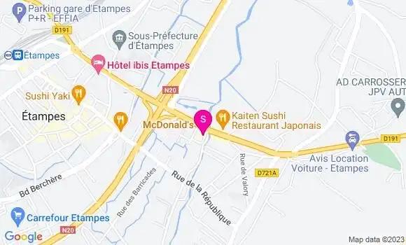 Localisation Relais Coquerive