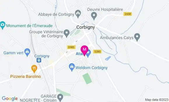 Localisation Atac