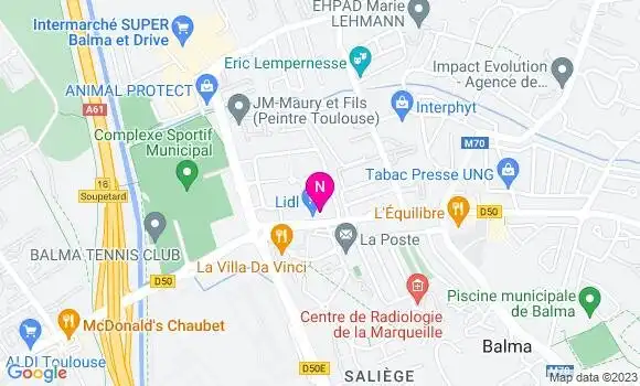 Localisation Relais Balma