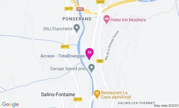 Localisation Access TotalEnergies
