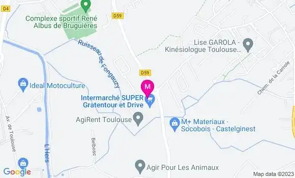 Localisation Intermarché Station