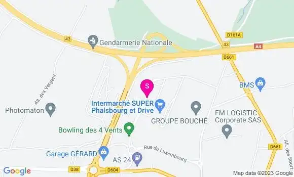 Localisation Intermarché Station