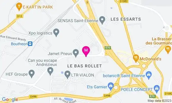 Localisation Granjon Combustibles