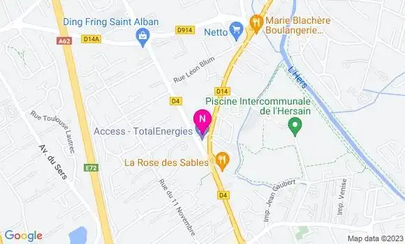 Localisation TotalEnergies
