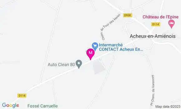 Localisation Intermarché Station
