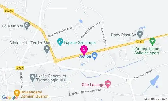 Localisation Super U