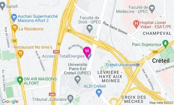 Localisation TotalEnergies