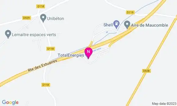 Localisation TotalEnergies
