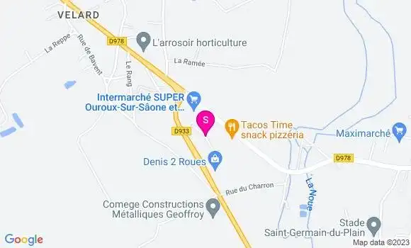 Localisation Intermarché Station