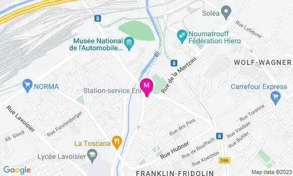 Localisation Eni Station