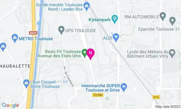 Localisation Esso Express
