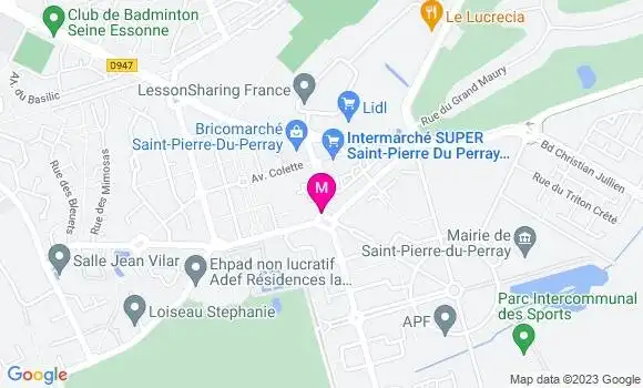 Localisation Intermarché Station