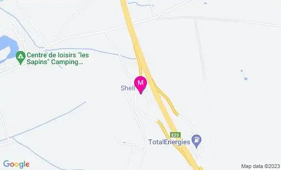 Localisation Shell Keskastel